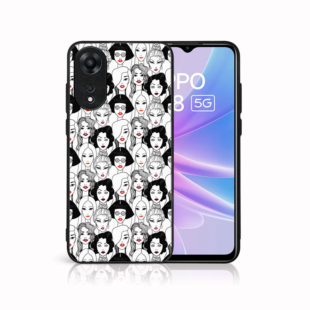 MY ART Védőburkolat a Oppo-hoz A78 5G RÚZS (174) akciós termékkép 1