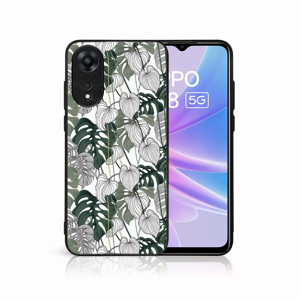 MY ART Védőburkolat a Oppo-hoz A78 5G LEAF (175) akciós termékkép 1