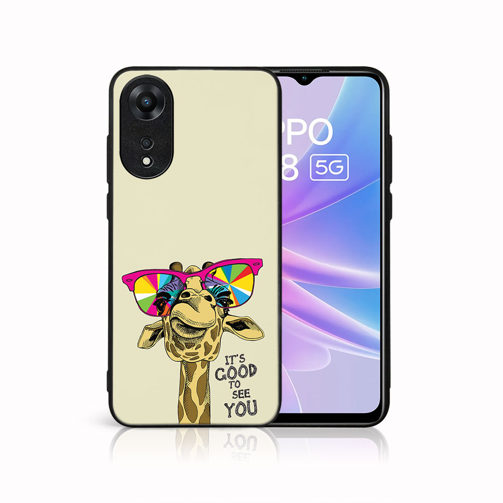 MY ART Védőburkolat: Oppo A78 5G ZSIRÁF (180) akciós termékkép 1