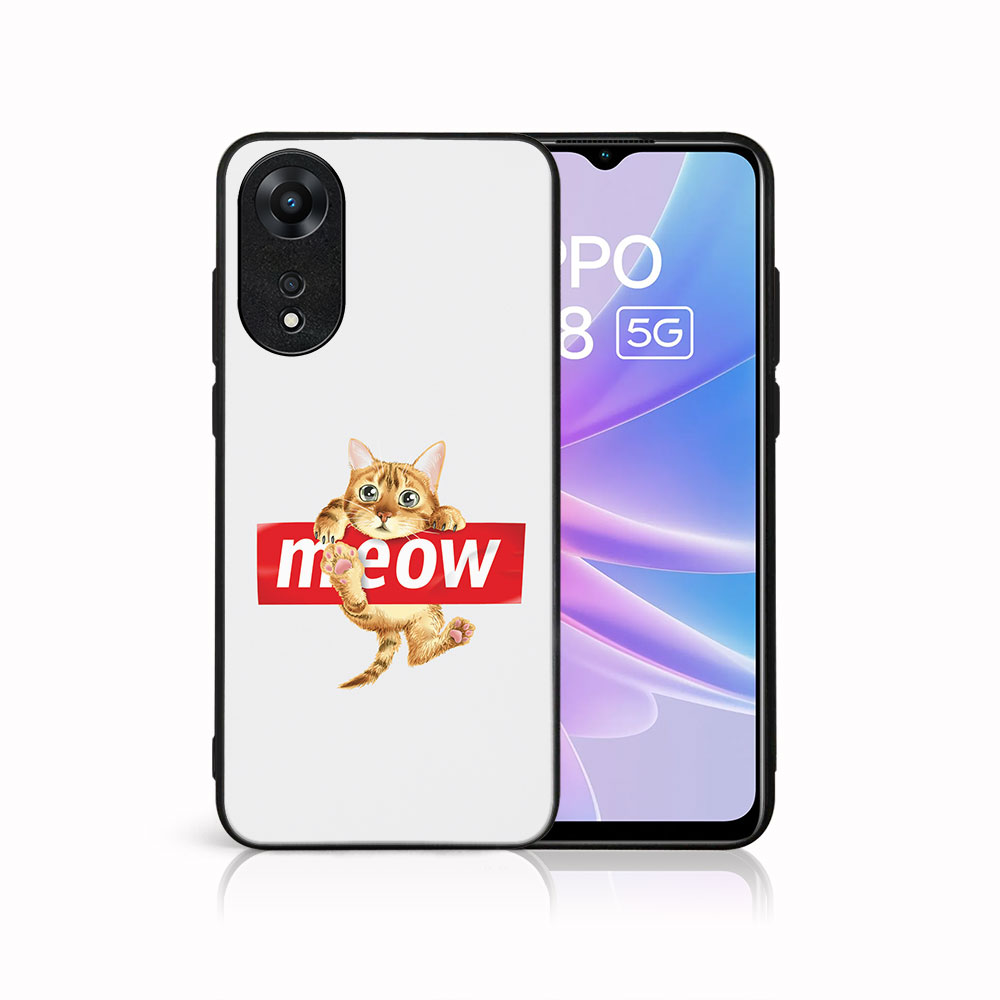 MY ART Védőburkolat a Oppo-hoz A78 5G MEOW (183) akciós termékkép 1