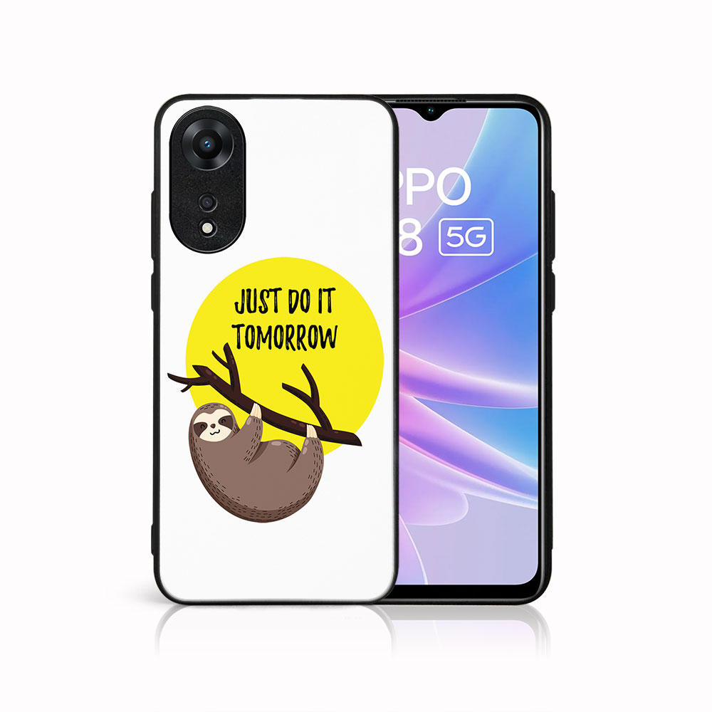 MY ART Védőburkolat a Oppo-hoz A78 5G SLOTH (188) akciós termékkép 1