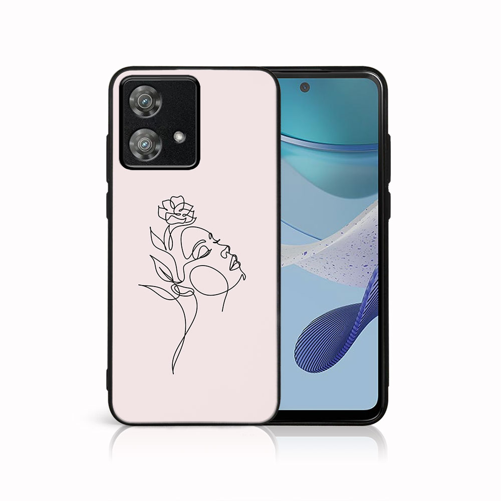 MY ART Motorola Edge 40 védőburkolat Neo ROSE GIRL (198) akciós termékkép 1