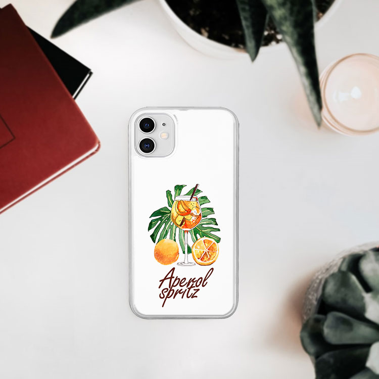 PROTEMIO MY ART Apple iPhone 11 szilikon tok APEROL (127) termék 2. képe