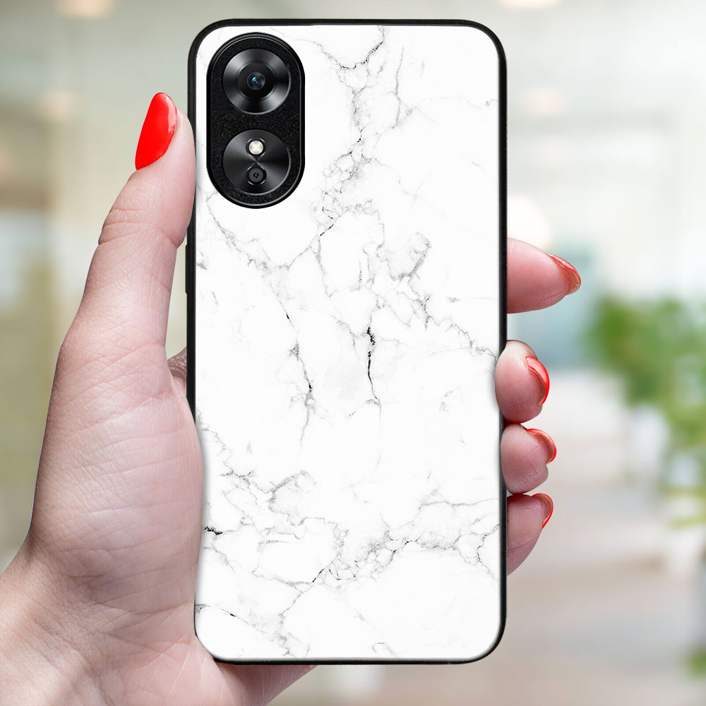 MY ART Védőburkolat a Oppo-hoz A38 WHITE MARBLE (144) termék 2. képe