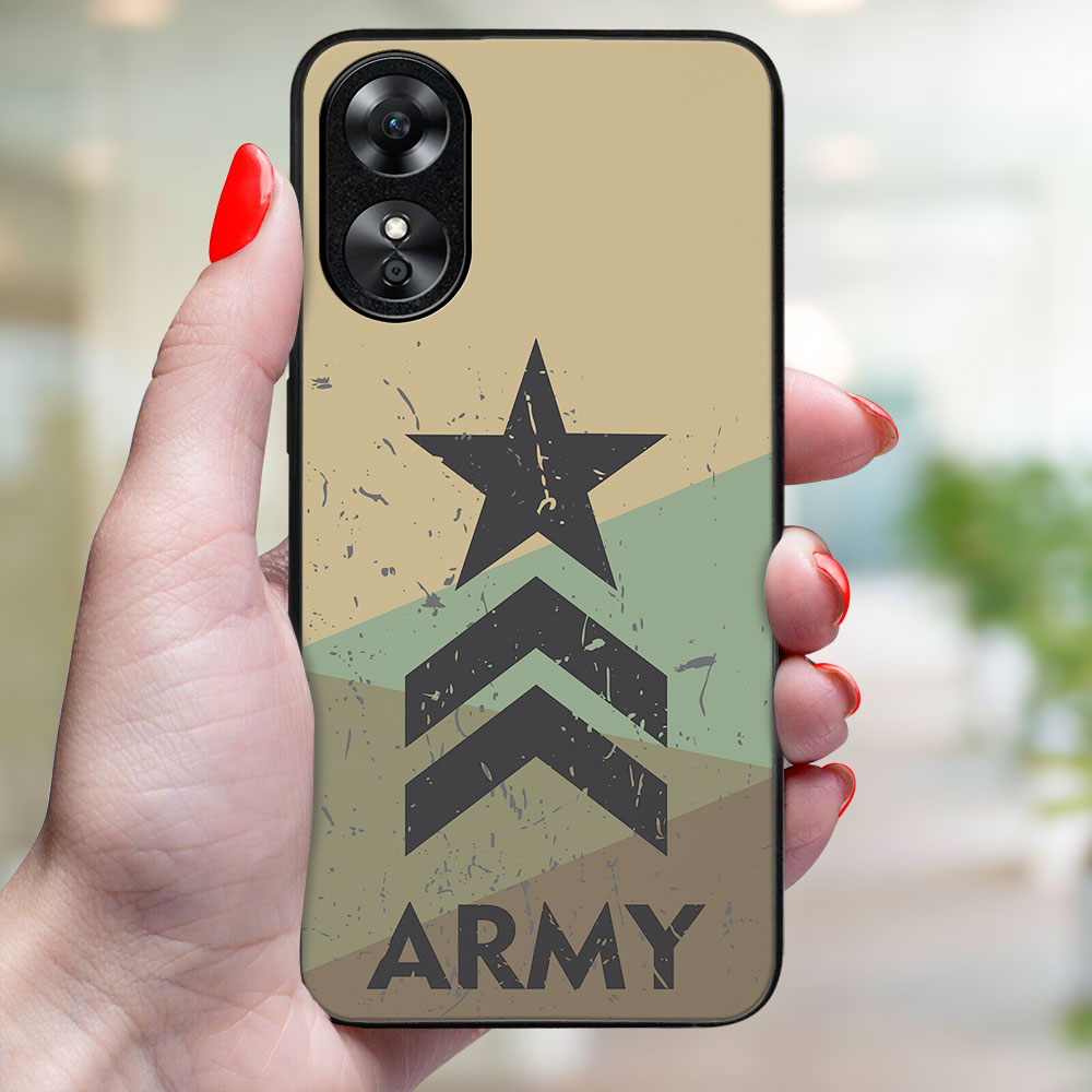 MY ART Védőburkolat a Oppo-hoz A38 ARMY (236) termék 2. képe