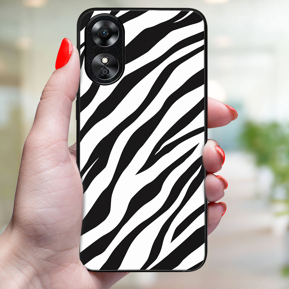 MY ART Védőburkolat a Oppo A38 ZEBRA (237) számára termék 2. képe