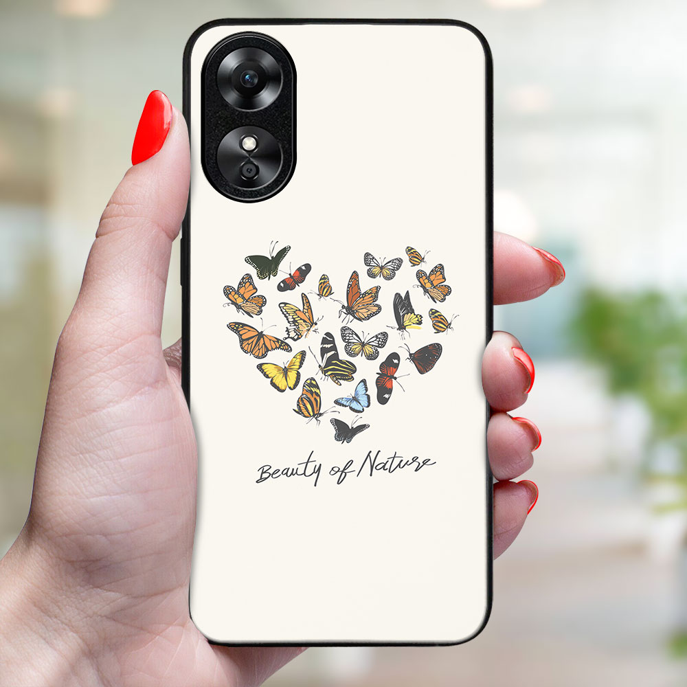 MY ART Védőburkolat a Oppo-hoz A38 BUTTERFLIES (240) termék 2. képe