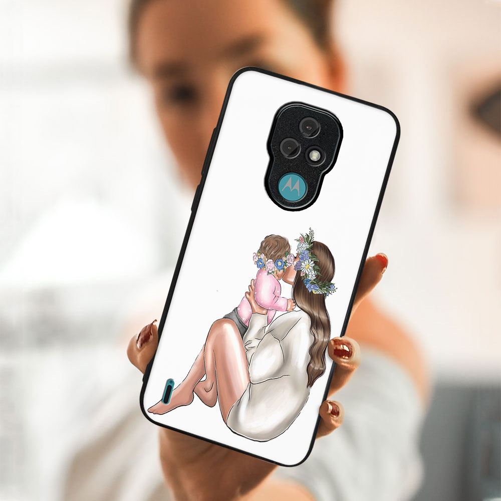 PROTEMIO MY ART Védőtok Motorola Moto E7 BABY GIRL (111) termék 2. képe
