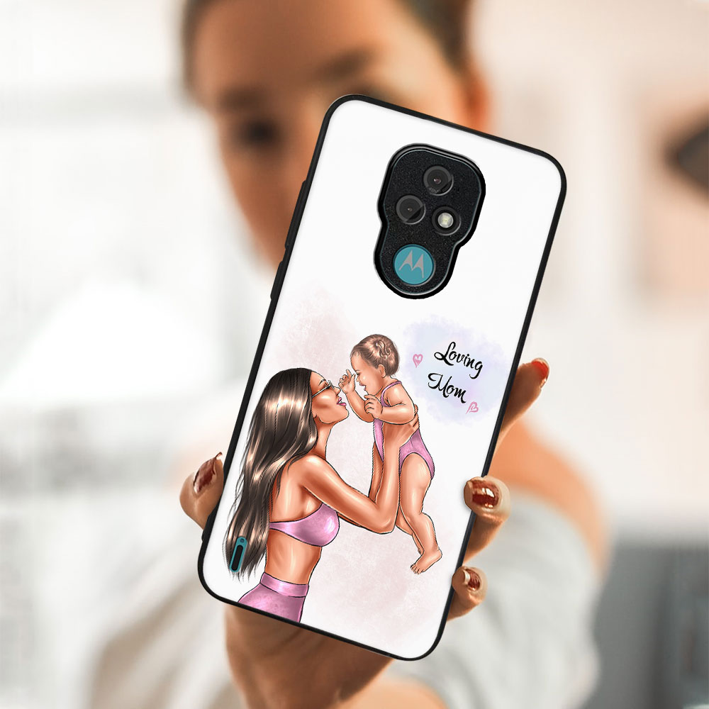 PROTEMIO MY ART Védőtok Motorola Moto E7 LOVING MOM (115) termék 2. képe
