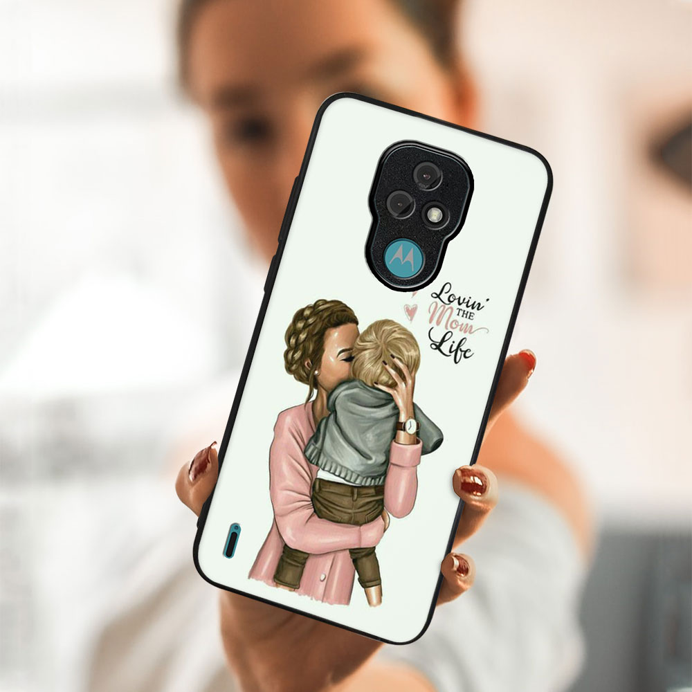 PROTEMIO MY ART Védőtok Motorola Moto E7 MOM LIFE (118) termék 2. képe
