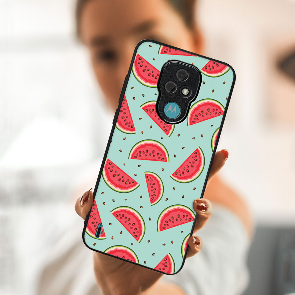 PROTEMIO MY ART Védőtok Motorola Moto E7-WATERMELON (120) termék 2. képe