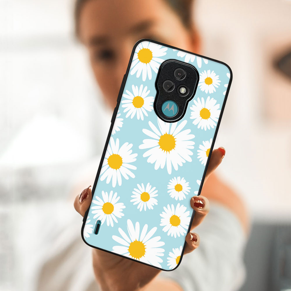 PROTEMIO MY ART Védőtok Motorola Moto E7 CAMOMILE (124) termék 2. képe