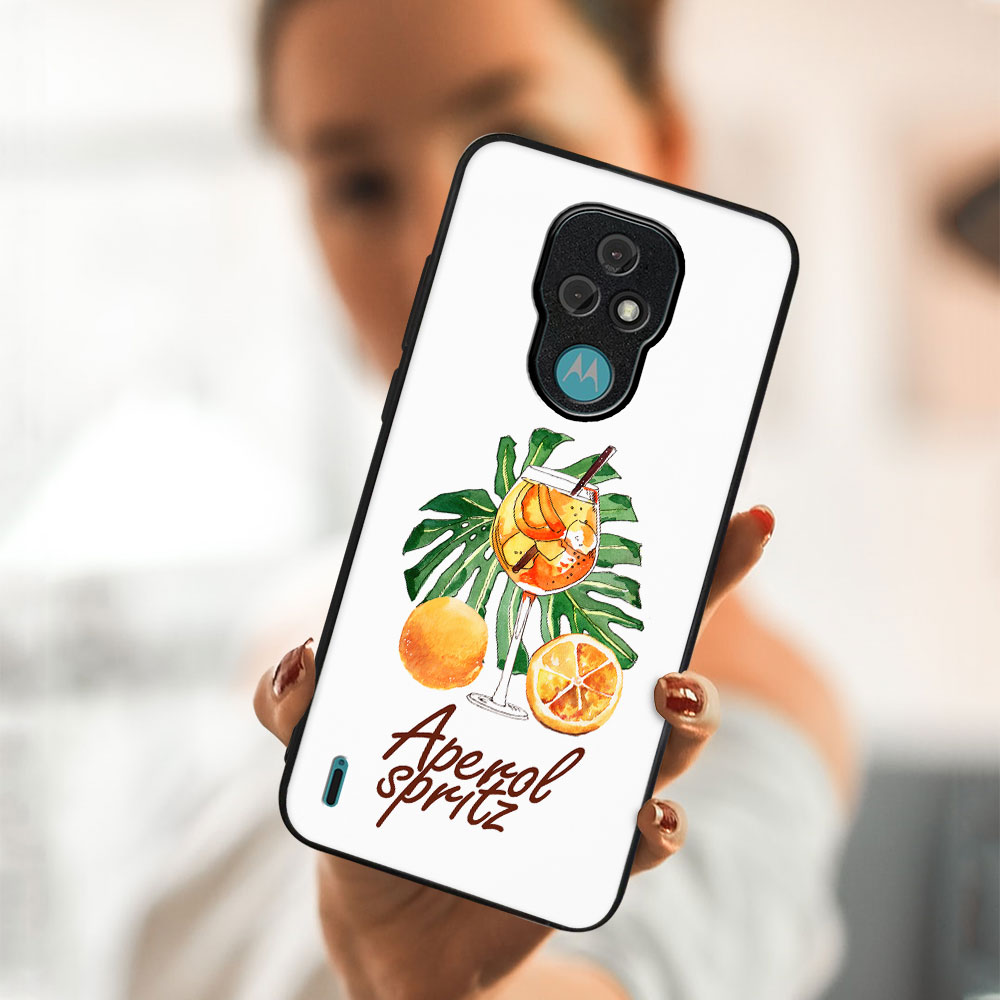 PROTEMIO MY ART Védőtok Motorola Moto E7 APEROL (127) termék 2. képe