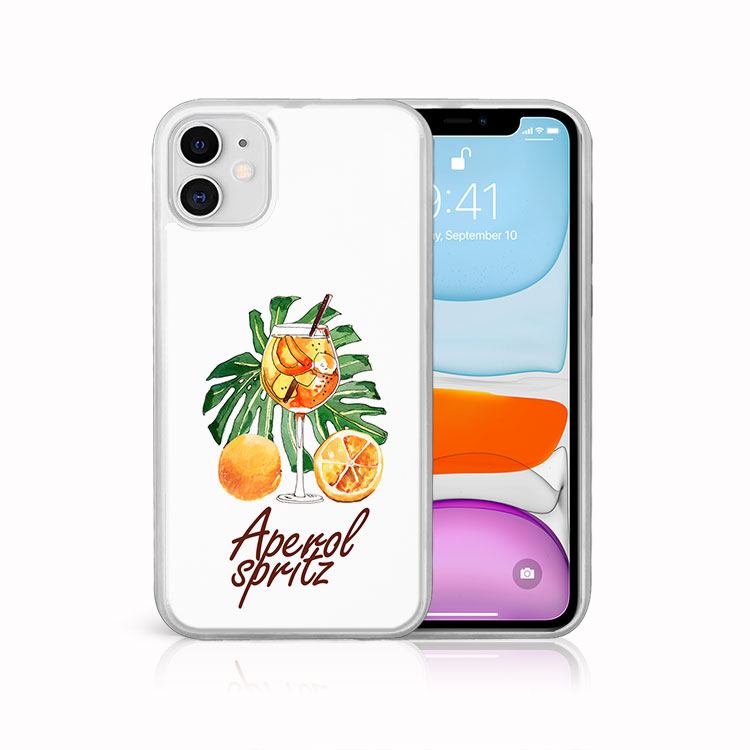 PROTEMIO MY ART Apple iPhone 11 szilikon tok APEROL (127) akciós termékkép 1