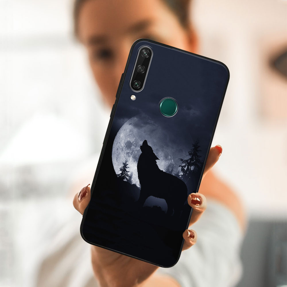 PROTEMIO MY ART Védőtok Huawei Y6p WOLF (044) termék 2. képe