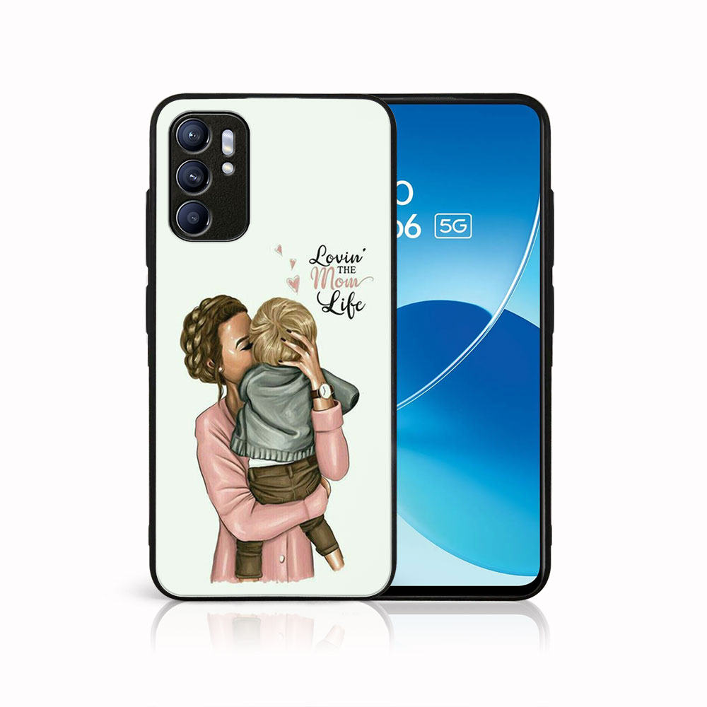 PROTEMIO MY ART szilikon tok Oppo Reno6 5G MOM LIFE (118) akciós termékkép 1