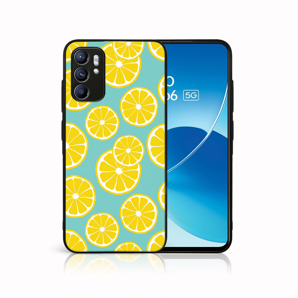 PROTEMIO MY ART szilikon tok Oppo Reno6 5G LEMON (121) akciós termékkép 1
