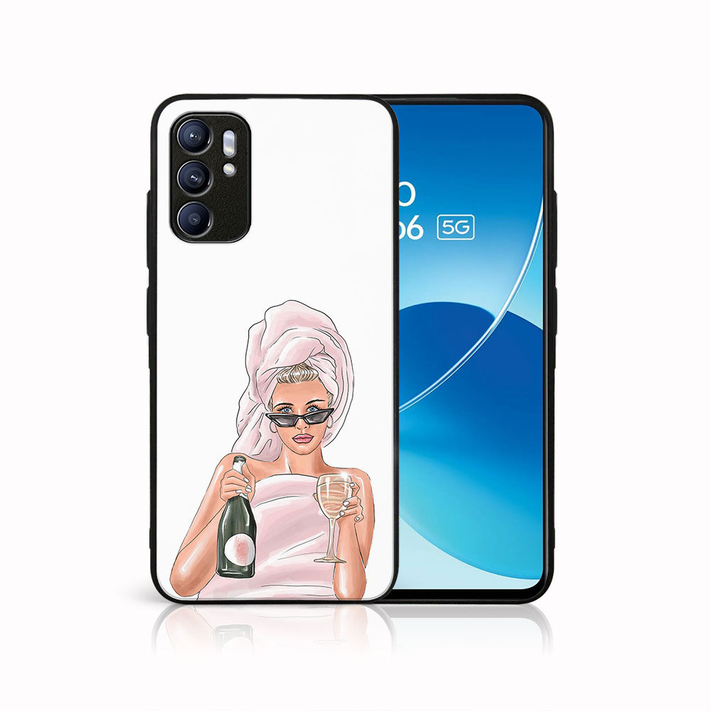 PROTEMIO MY ART szilikon tok Oppo Reno6 5G CHAMPAGNE (134) akciós termékkép 1