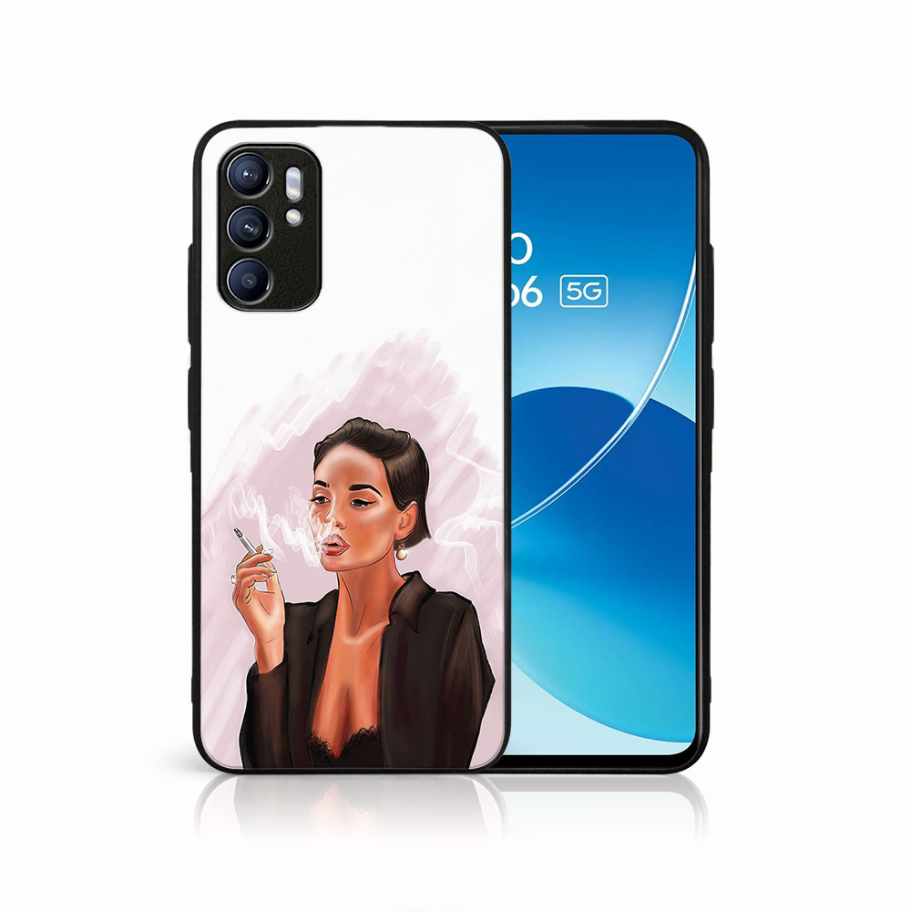 PROTEMIO MY ART szilikon tok Oppo Reno6 5G CIGARETTE (135) akciós termékkép 1