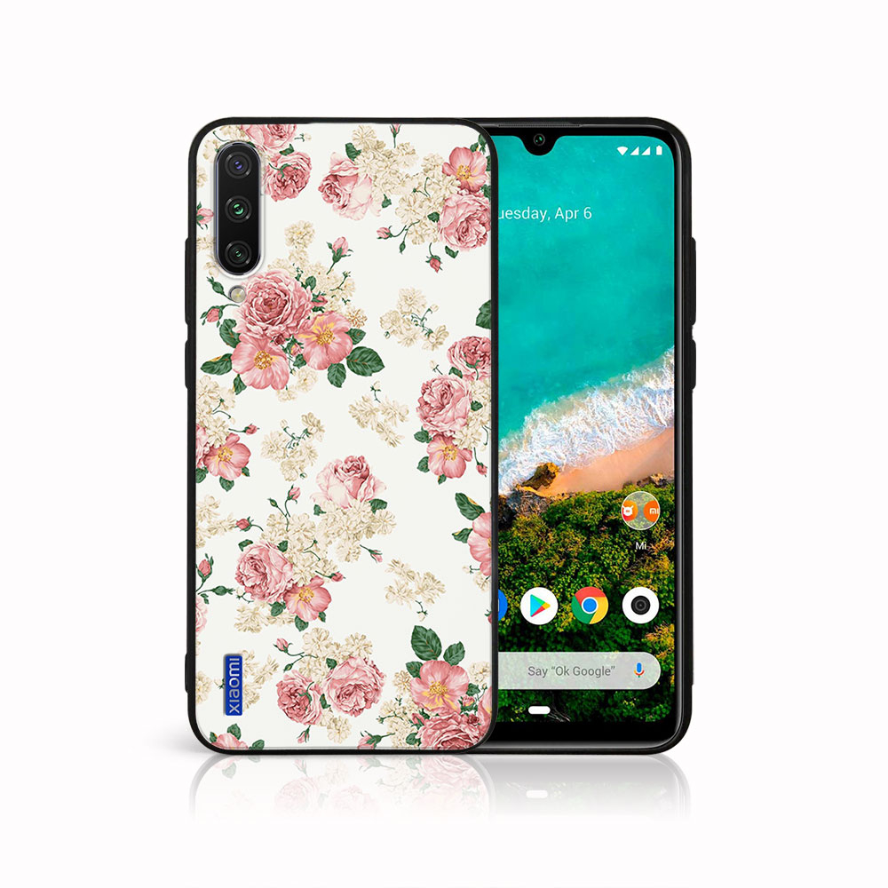 PROTEMIO MY ART Védőburkolat Xiaomi Mi A3 PINK ROSES (016) akciós termékkép 1