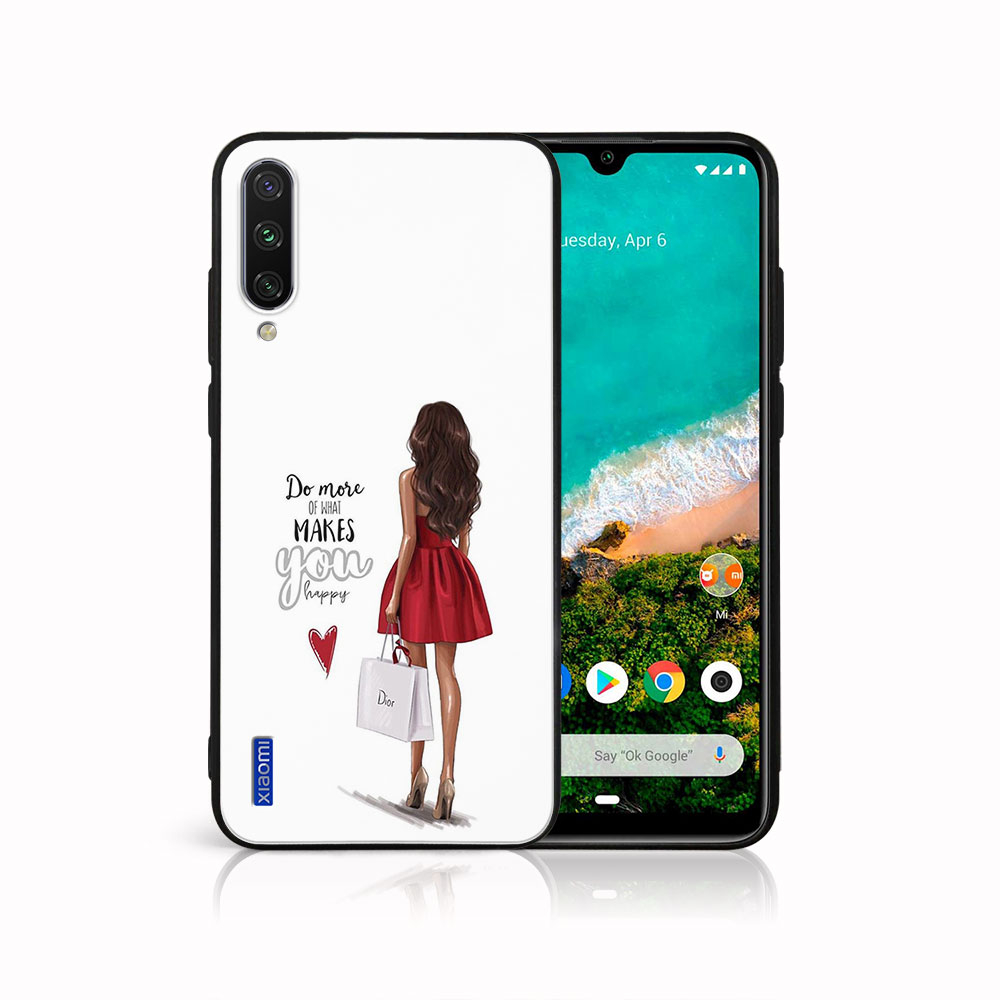 PROTEMIO MY ART Védőburkolat Xiaomi Mi A3 RED DRESS (137) akciós termékkép 1