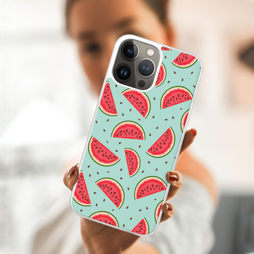 PROTEMIO MY ART szilikon tok Apple iPhone 13 Pro Max WATERMELON (120) termék 2. képe