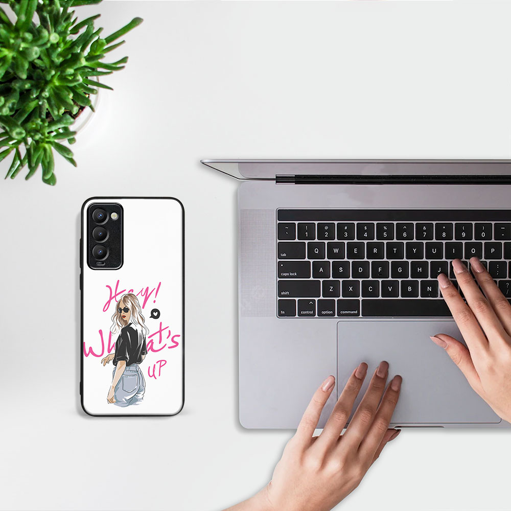 PROTEMIO MY ART Tecno Camon 18 WHATSUP védőtok (132) termék 2. képe