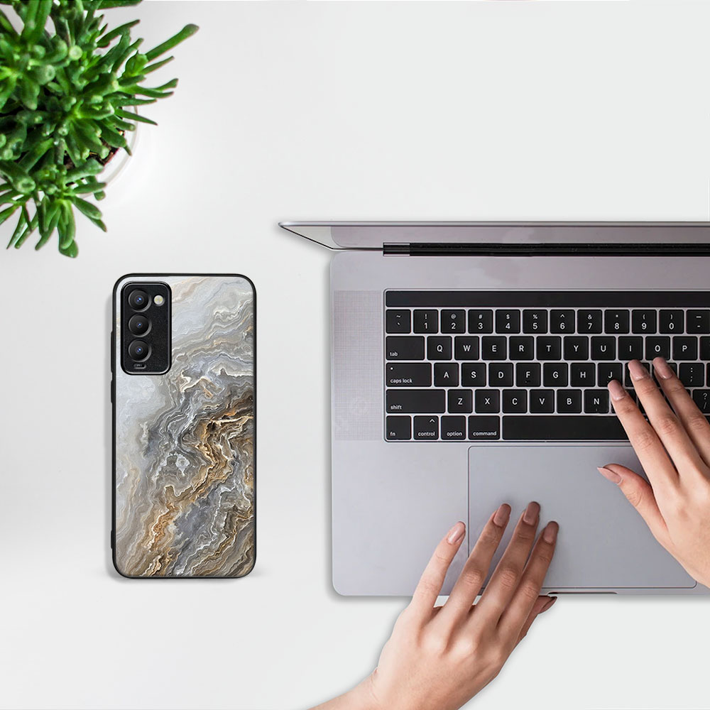 PROTEMIO MY ART Védőtok Tecno Camon 18 BEIGE (151) telefonhoz termék 2. képe
