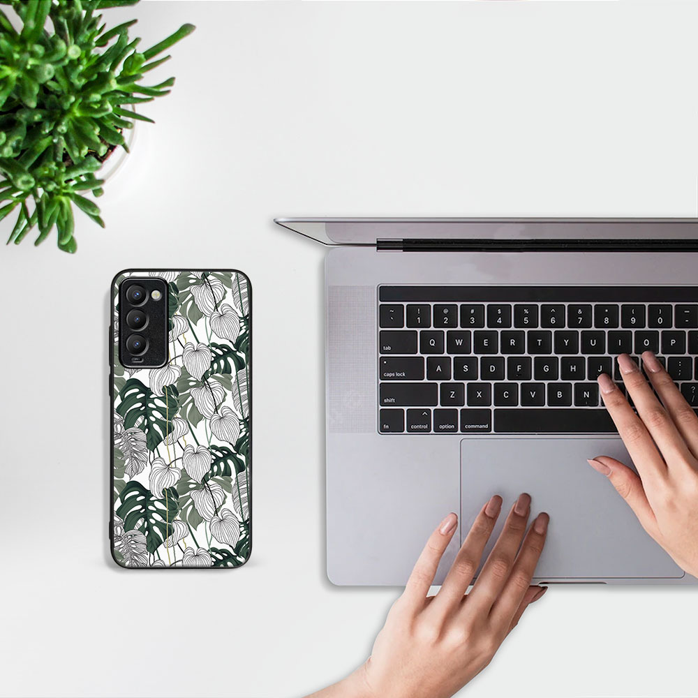 PROTEMIO MY ART Védőhuzat Tecno Camon 18 LEAF (175) készülékhez termék 2. képe