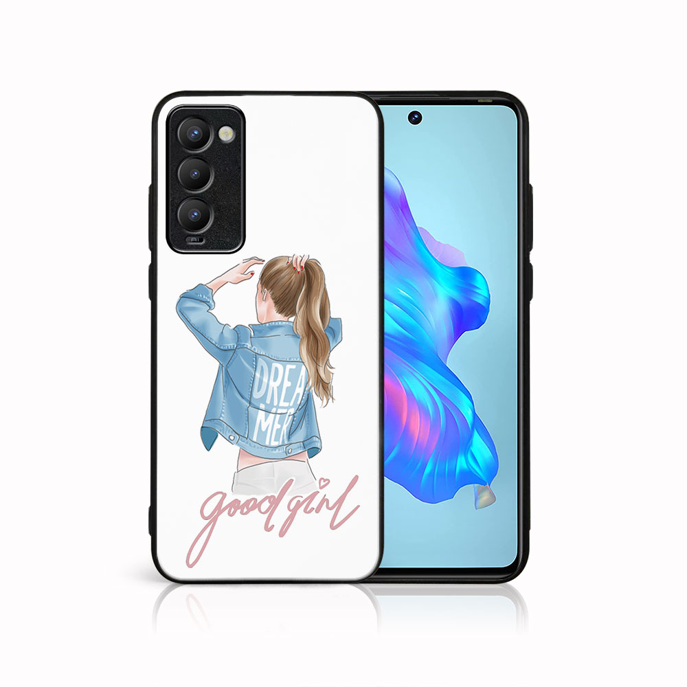 PROTEMIO MY ART Tecno Camon 18 GOOD GIRL védőtok (130) akciós termékkép 1
