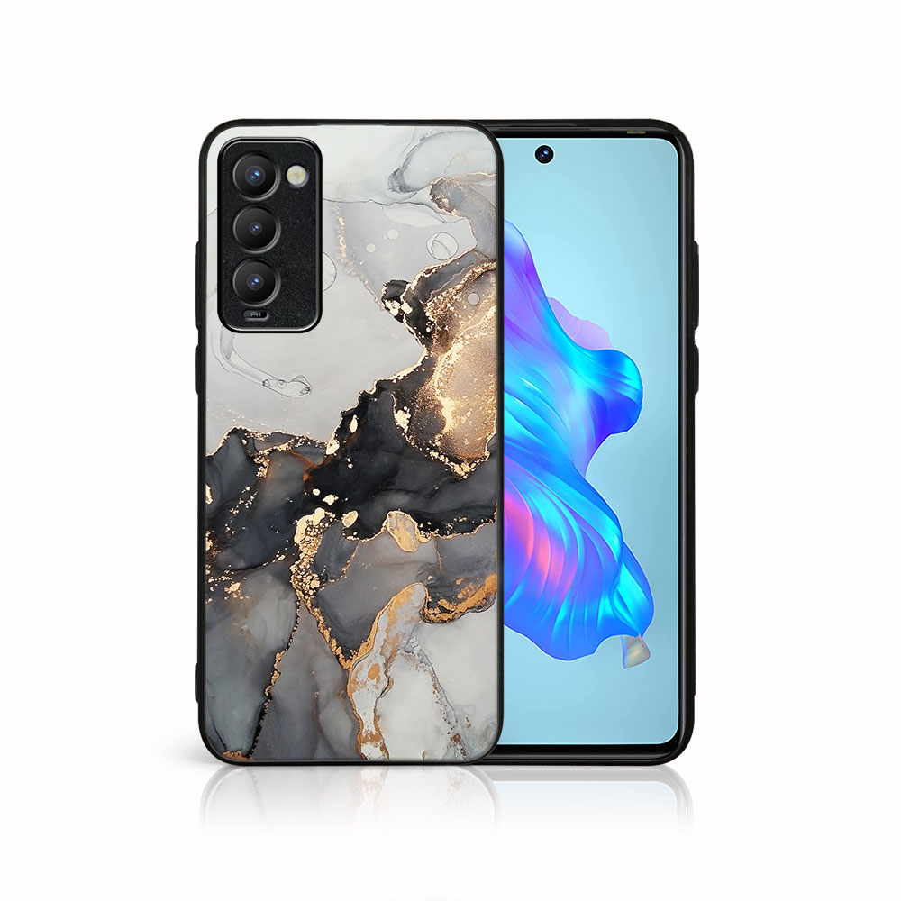 PROTEMIO MY ART Védőtok Tecno Camon 18 GREY MARBLE (140) készülékhez akciós termékkép 1