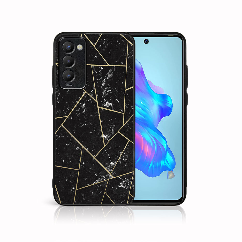 PROTEMIO MY ART Védőtok Tecno Camon 18 POLYGONAL (150) telefonhoz akciós termékkép 1
