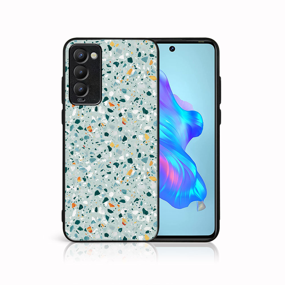 PROTEMIO MY ART Védőtok Tecno Camon 18 BLUE TERRAZZO (164) telefonhoz akciós termékkép 1