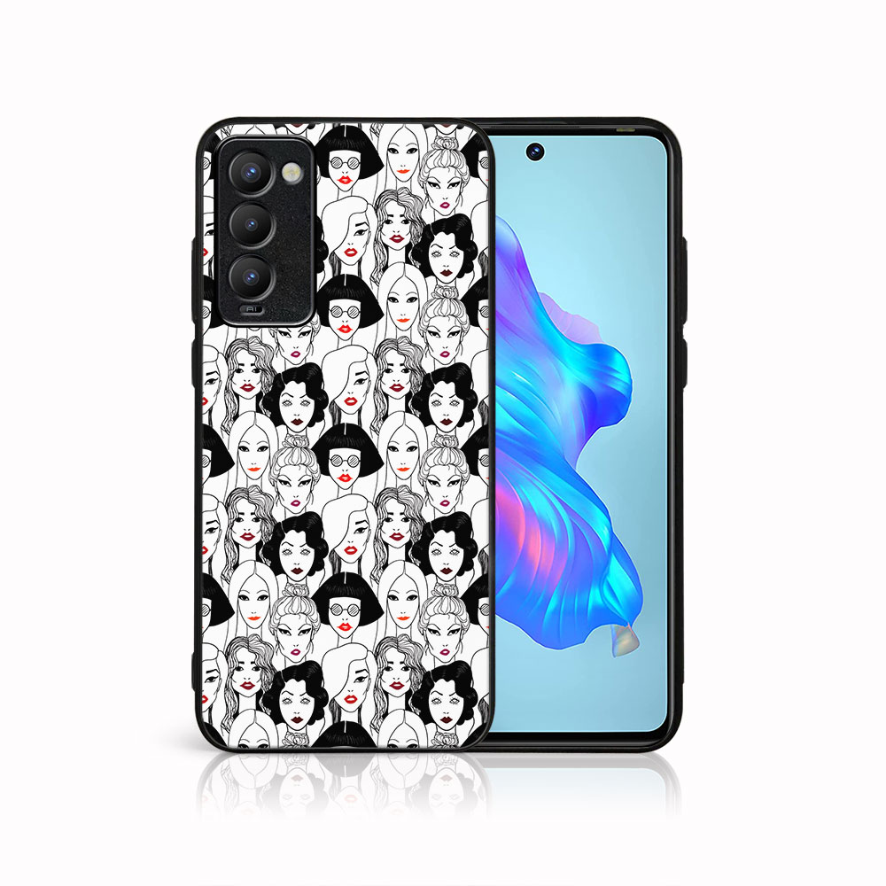 PROTEMIO MY ART Védőtok Tecno Camon 18 RÚZS (174) számára akciós termékkép 1