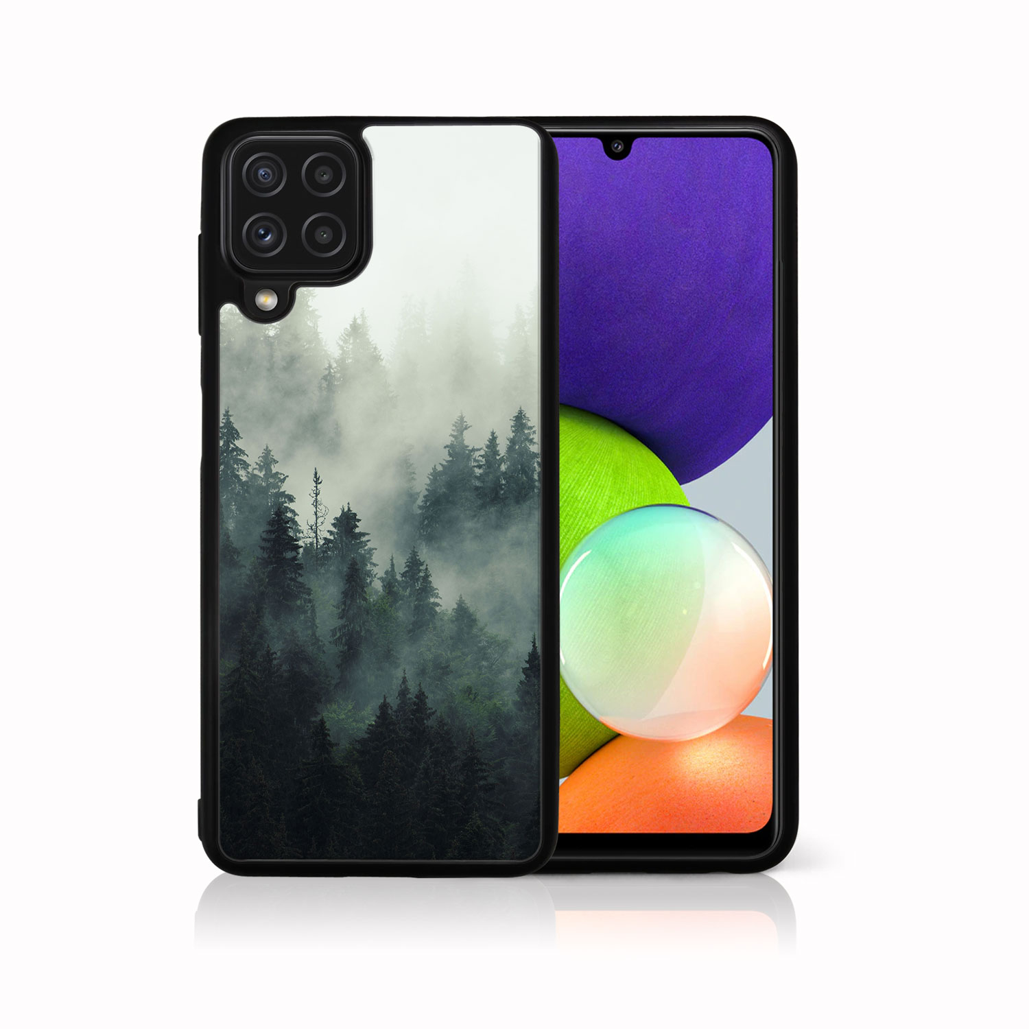 PROTEMIO MY ART Szilikon borítás Samsung Galaxy A22 FOREST (003) akciós termékkép 1