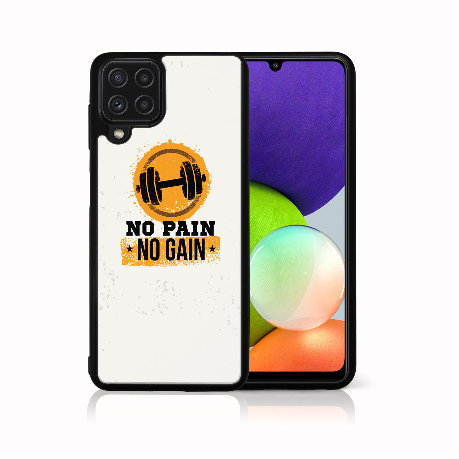 PROTEMIO MY ART szilikon huzat Samsung Galaxy A22 GYM (005) akciós termékkép 1