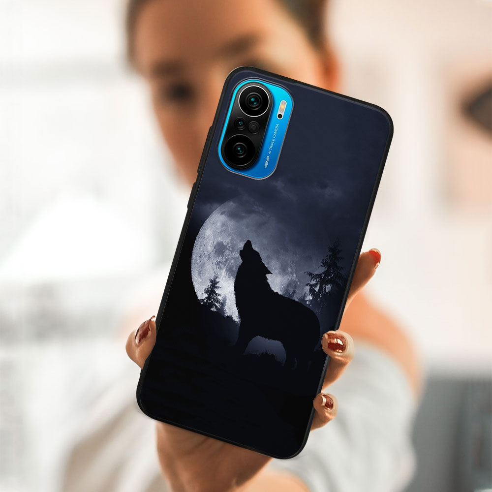 PROTEMIO MY ART szilikon tok Xiaomi Poco F3 WOLF (044) termék 2. képe