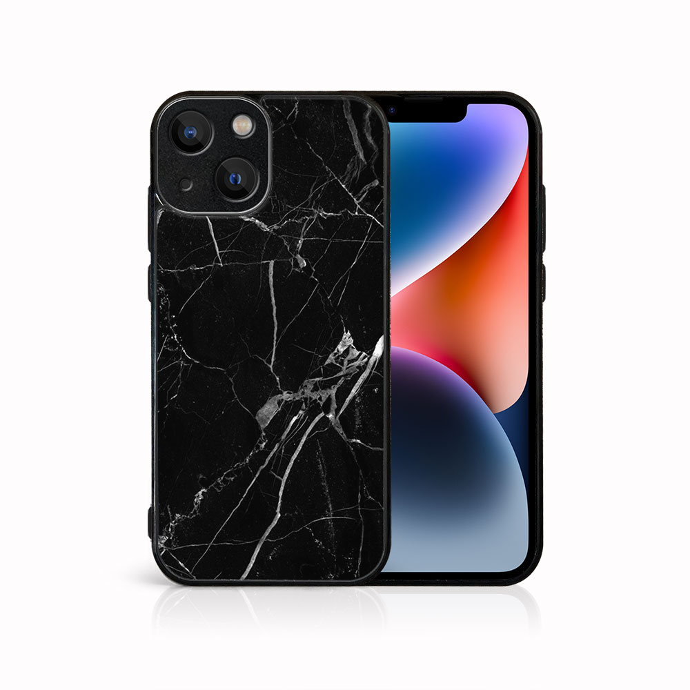 MY ART Apple védőburkolat iPhone 15 BLACK MARBLE (142) akciós termékkép 1