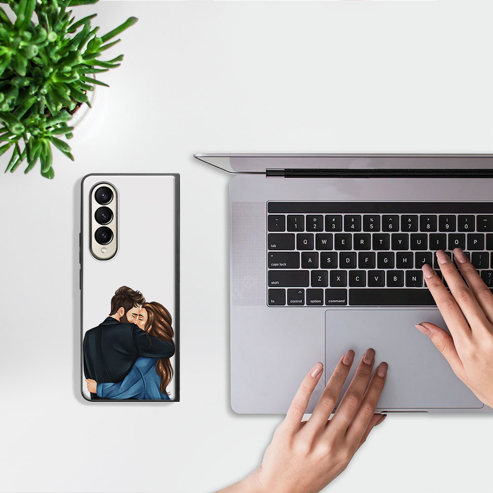 MY ART Védőtok Samsung Galaxy Z Fold4 5G COUPLE (117) készülékhez termék 2. képe