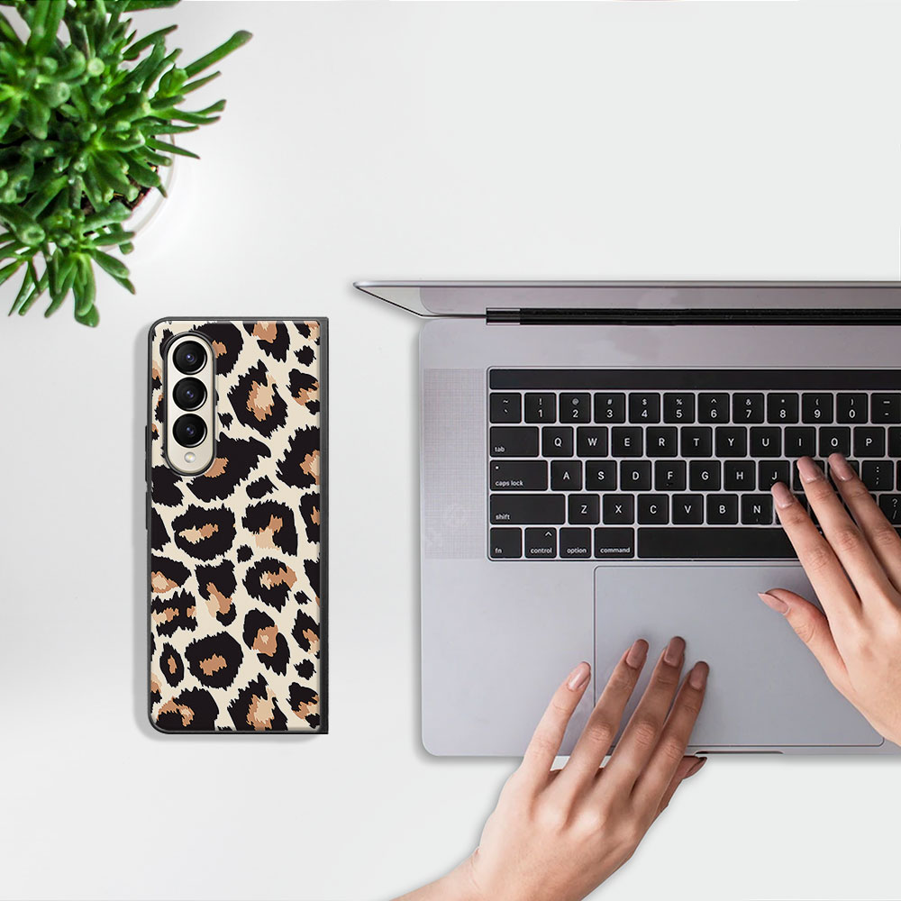 MY ART Védőtok Samsung Galaxy Z Fold4 5G LEOPARD PRINT (238) készülékhez termék 2. képe