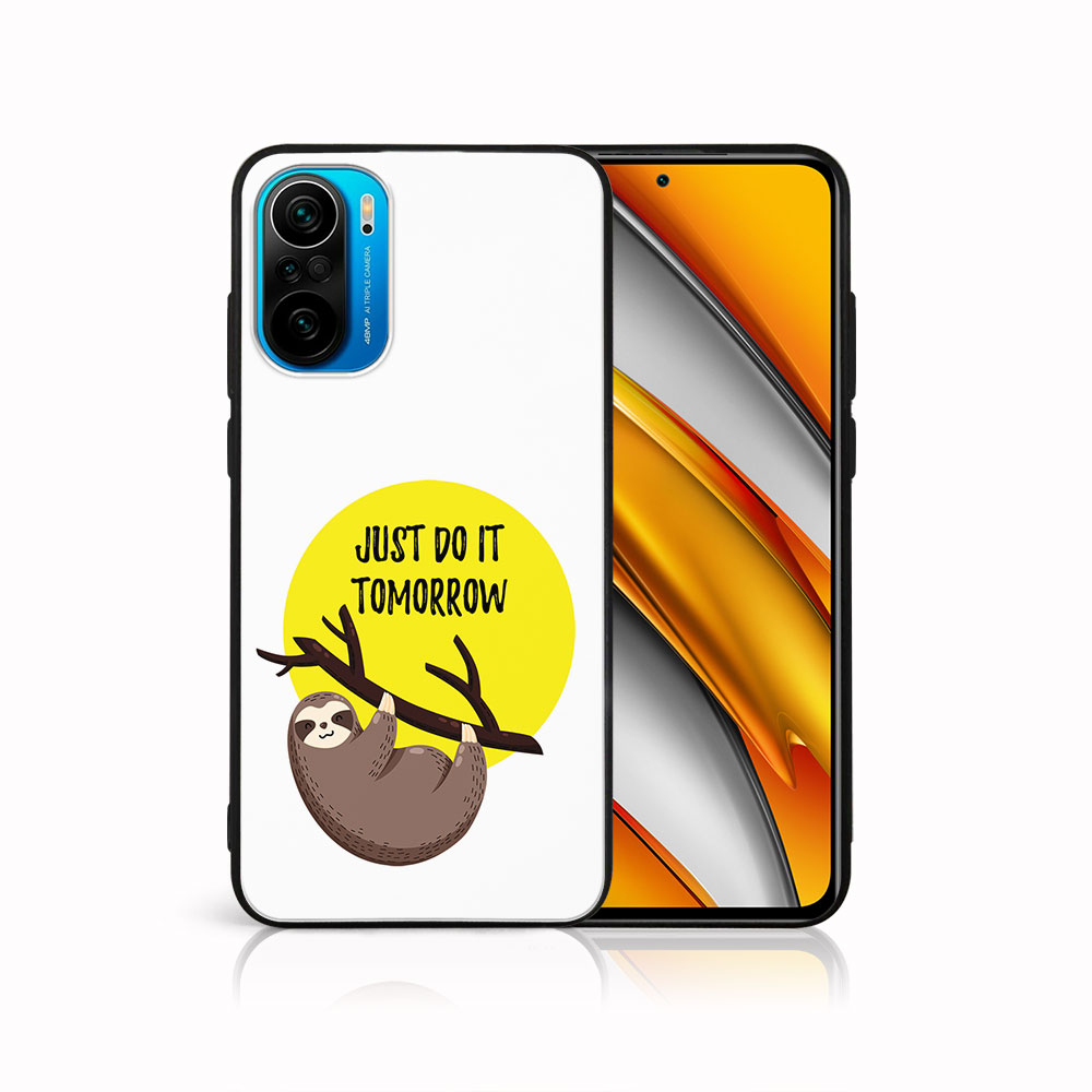PROTEMIO MY ART szilikon tok Xiaomi Poco F3 SLOTH (010) akciós termékkép 1
