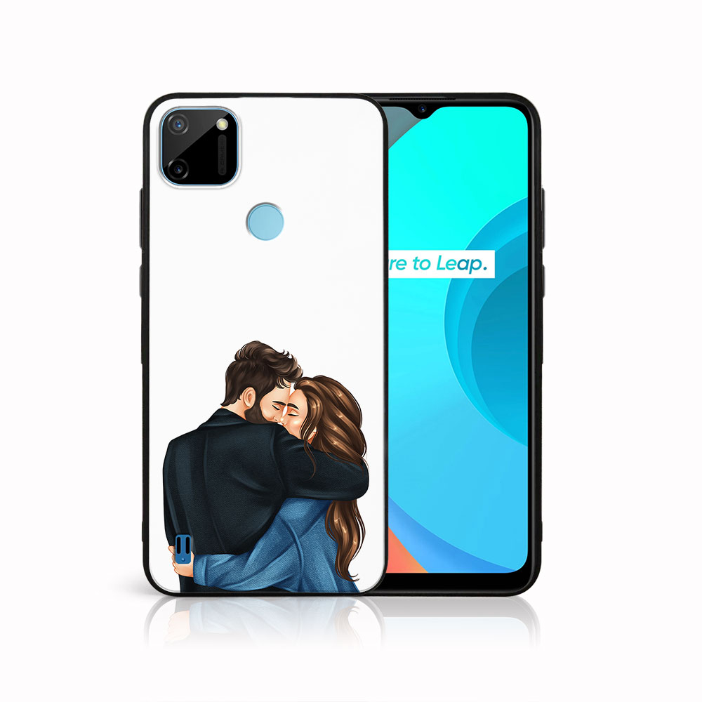 PROTEMIO MY ART szilikon tok Realme C11 COUPLE (117) akciós termékkép 1