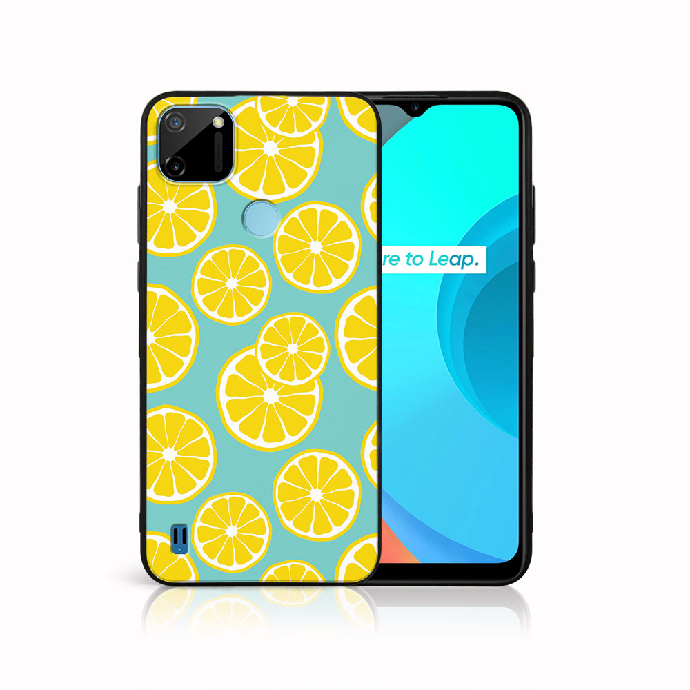 PROTEMIO MY ART szilikon tok Realme C11 LEMON (121) akciós termékkép 1