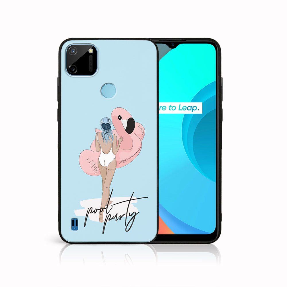 PROTEMIO MY ART szilikon borítás Realme C11 POOL (126) akciós termékkép 1