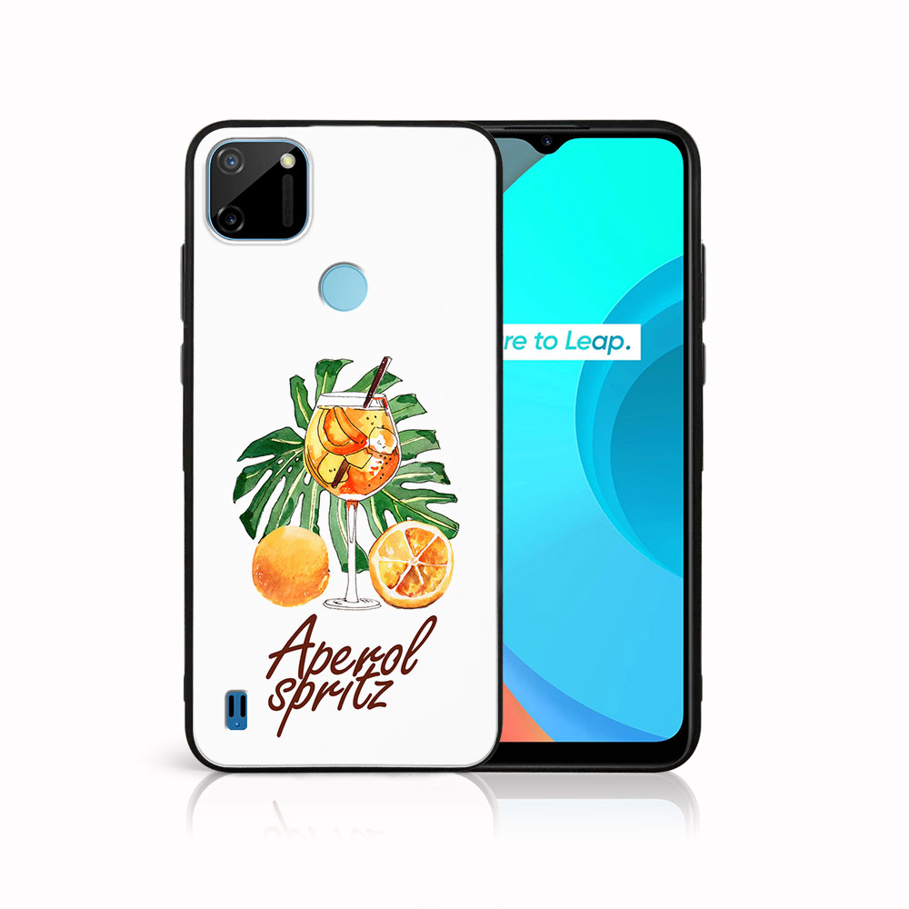 PROTEMIO MY ART szilikon tok Realme C11 APEROL (127) akciós termékkép 1