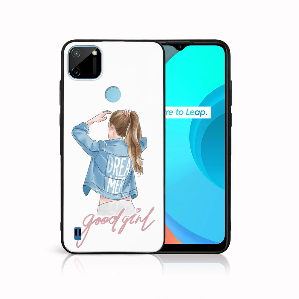 PROTEMIO MY ART szilikon tok Realme C11 GOOD GIRL (130) akciós termékkép 1