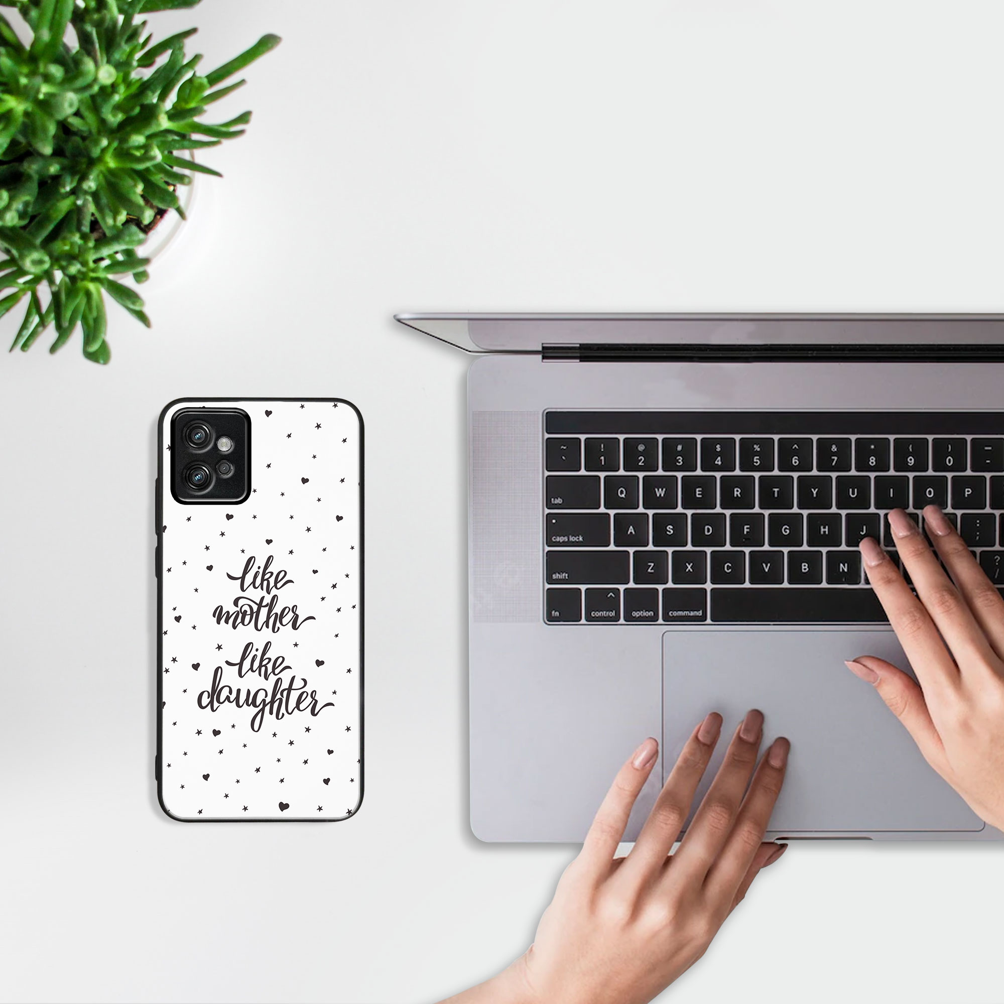 PROTEMIO MY ART Motorola Moto G32 védőburkolat, MINT ANYA (113) termék 2. képe