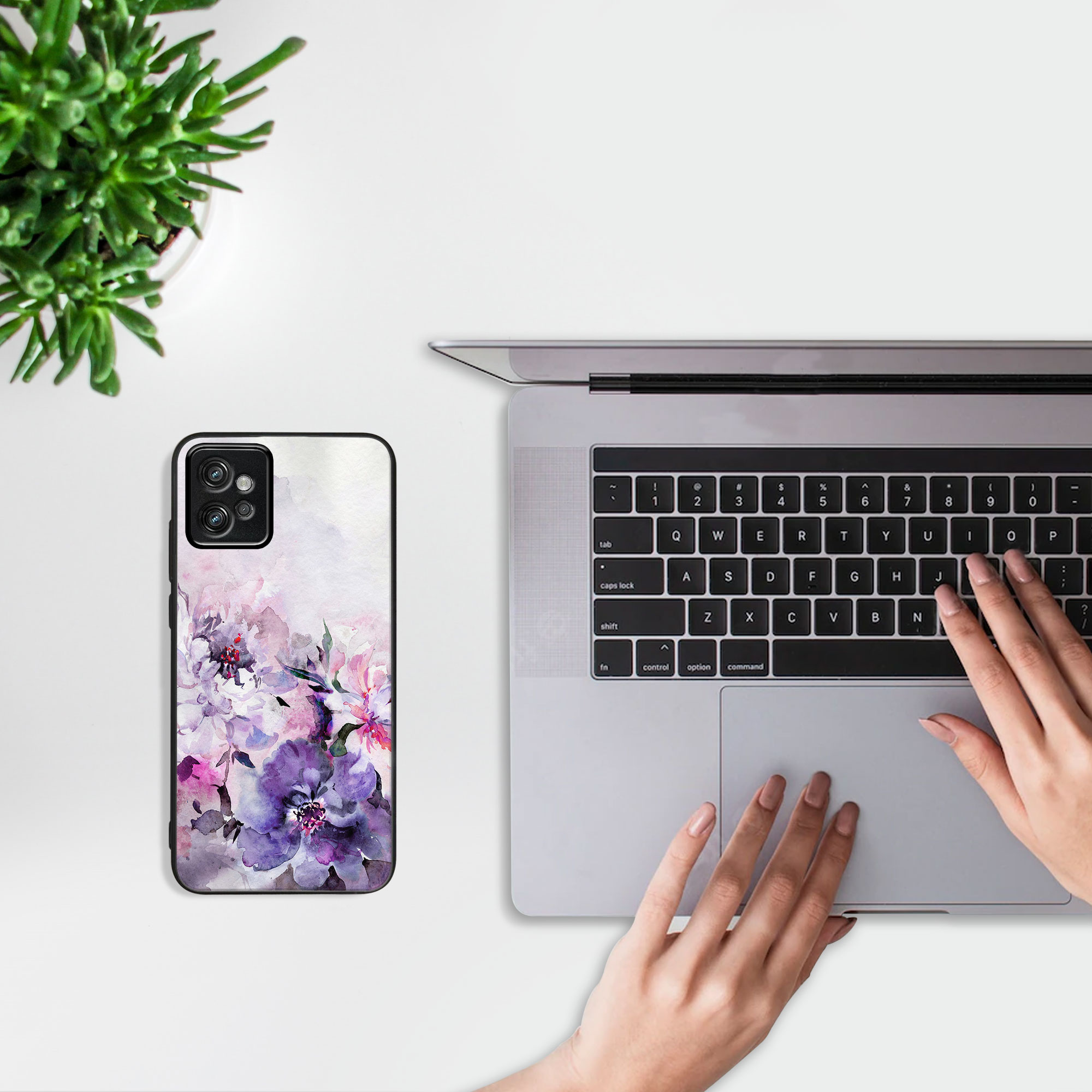 PROTEMIO MY ART Védőtok Motorola Moto G32 PEONIES (156) termék 2. képe