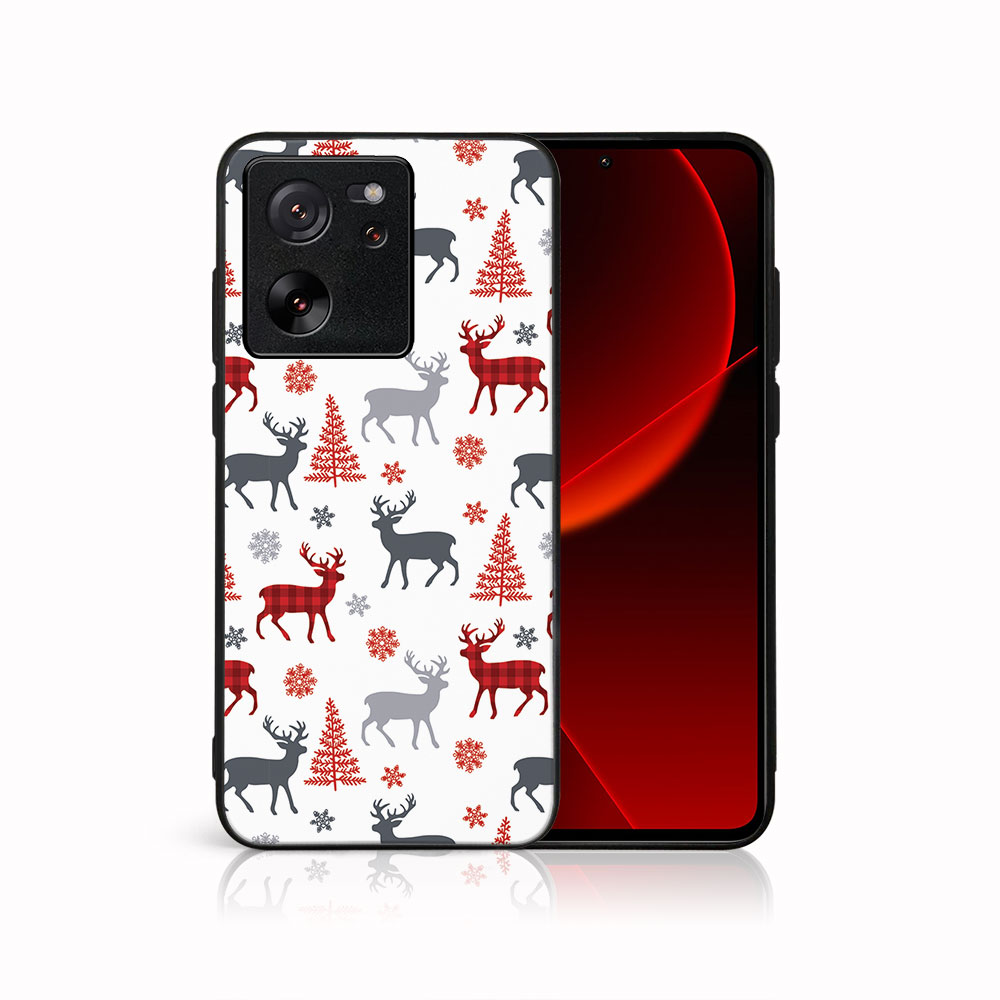 MY ART Karácsonyi kivitelű borító Xiaomi 13T/ 13T Pro DEER (068) akciós termékkép 1