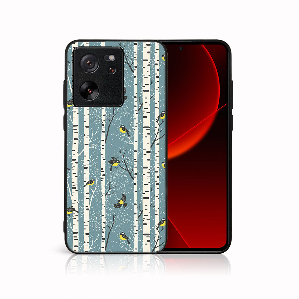 MY ART Karácsonyi kivitelű huzat Xiaomi 13T/ 13T Pro BIRCH (072) akciós termékkép 1
